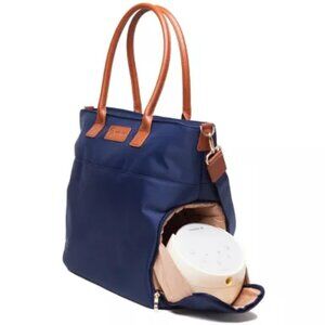 Sarah Wells Abby Breast Pump Bag Tote Navy